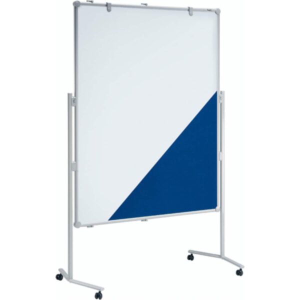 MAUL Moderationstafel MAULpro - Textil blau / Whiteboard