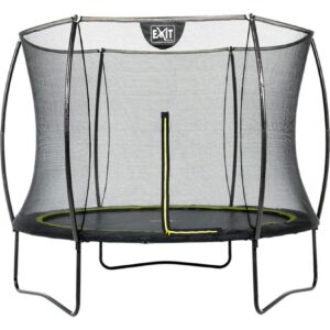 EXIT Silhouette Trampolin + Sicherheitsnetz 305 (10ft) Schwarz