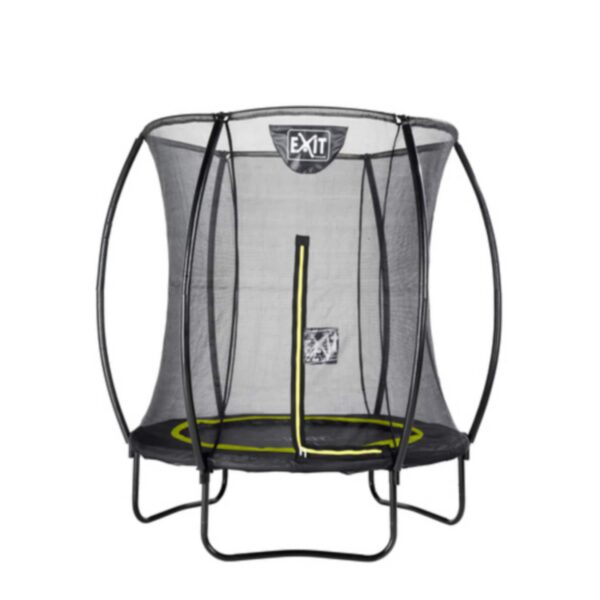 EXIT Silhouette Trampolin + Sicherheitsnetz 183 (6ft)Schwarz