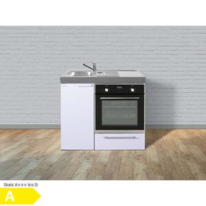 Stengel Küchen Kitchenline MKB 100 weiß - ohne Kochfeld rechts