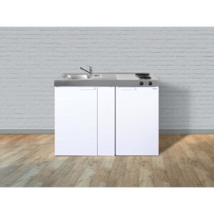 Stengel Küchen Kitchenline MK 120 weiß - Elektrokochfeld rechts