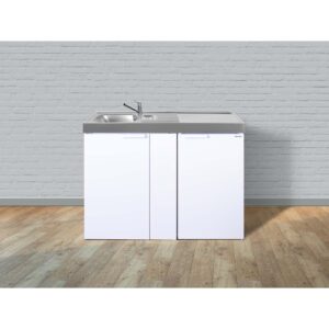 Stengel Küchen Kitchenline MK 120 weiß - ohne Kochfeld links