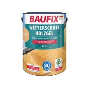 BAUFIX Wetterschutz-Holzgel farblos seidenglänzend