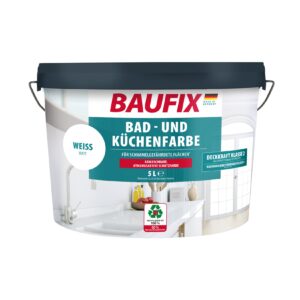 BAUFIX Bad- und Küchenfarbe weiss matt