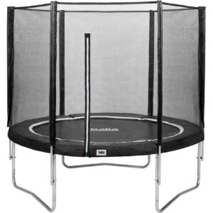 Salta Trampoline - Combo Set - Ø251cm - Trampoline mit Sicherheitsnetz - Schutzrand Farbe: schwarz