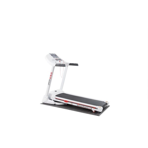 Motive Fitness by U.N.O. Laufband Speed Master 1.8 weiß-silber inkl. Schutzmatte