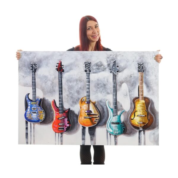 Wandbild Gitarren