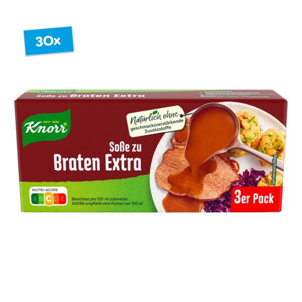 Knorr Sauce zu Braten ergibt 3 x 250 ml