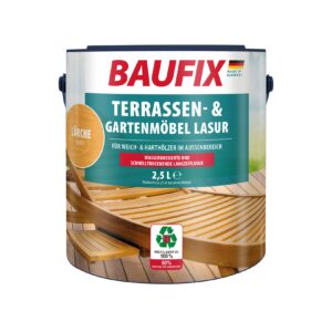 BAUFIX Terrassen- & Gartenmöbel-Lasur lärche matt