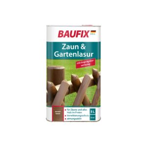 BAUFIX Zaun- und Gartenlasur dunkelbraun