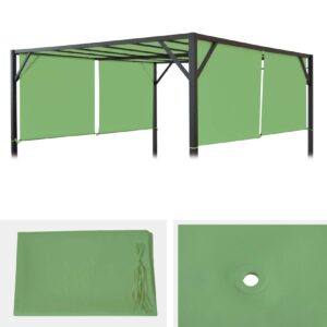 Ersatzbezug für Dach Pergola Pavillon Beja 3x3m ~ grün