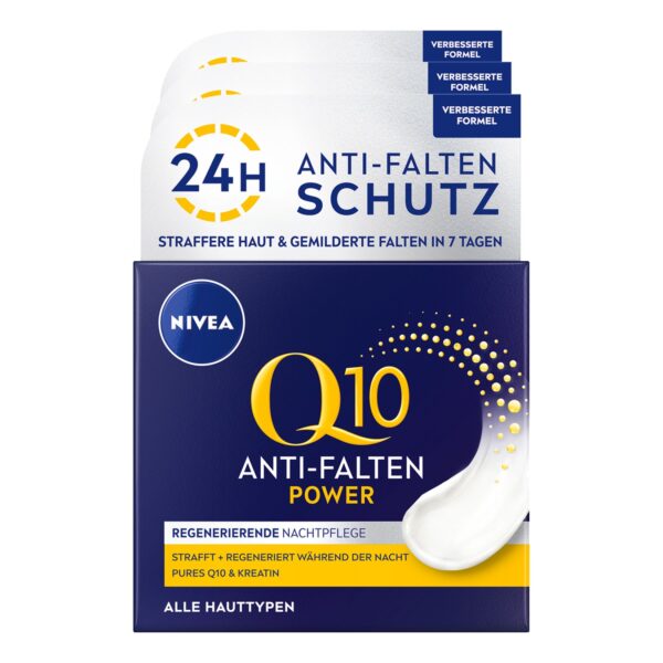 NIVEA Q10 Anit-Falten Power Regenerierende Nachtpflege 50 ml