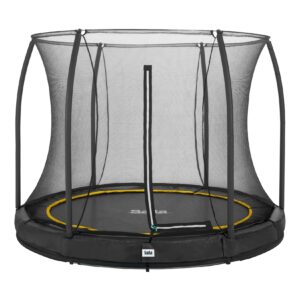 Salta Trampoline - Comfort Edition Ground - rund - Ø251cm - Schutzrand Schwarz