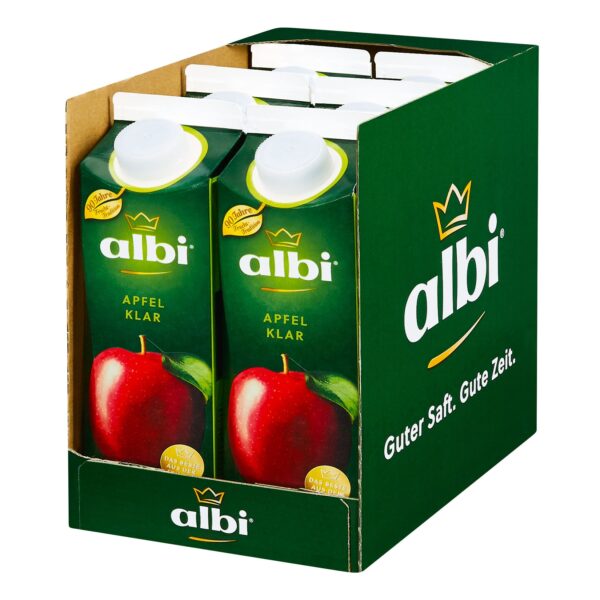 albi Apfelsaft klar 1 Liter