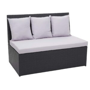 Poly-Rattan 2er Sofa MCW-G16