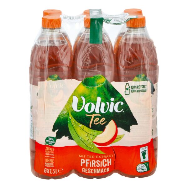 Volvic Tee Creation Pfirsich 1