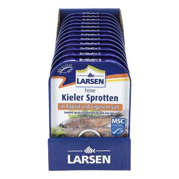 Larsen Kieler Sprotten 110 g Abtropfgewicht