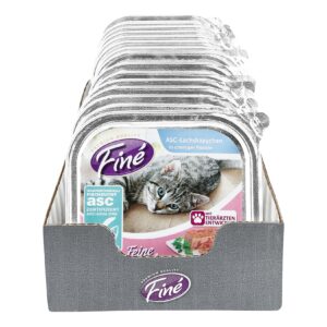 Finé Katzennahrung Lachshäppchen 100 g