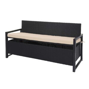 Poly-Rattan 3er Sitzbank MCW-F39