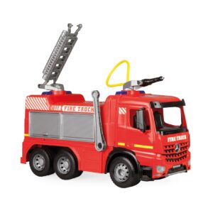 GIGA TRUCKS Aufsitz-Feuerwehr Arocs mit Wasserspritze