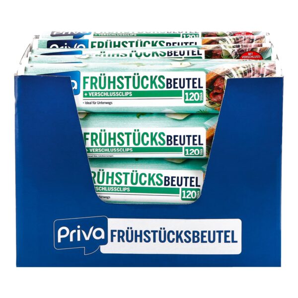 Priva Frühstücksbeutel 120 Stück