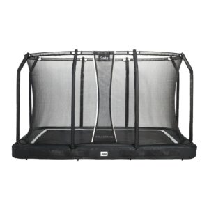 SALTA Premium Ground Trampolin ca. 366x244 cm - Rechteckig Schwarz - versch. Ausführungen