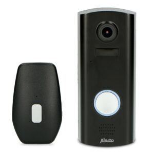 Alecto DVC600IP - WLAN-Türklingel mit Kamera - Schwarz