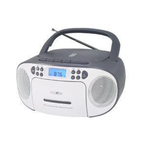 Reflexion RCR2260 Boombox grau Radio / Kassette / CD und AUX-IN