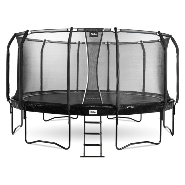 SALTA First Class Trampoline Ø ca. 366 cm rund schwarz - versch. Ausführungen