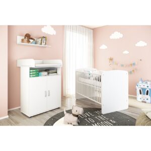 nonjoo. Babyzimmer Lunis Set 1: best. aus Babybett