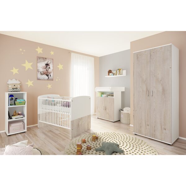 nonjoo. Babyzimmer Hanna Set 4: best. aus Babybett