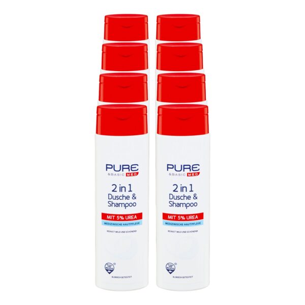 Pure & Basic 2in1 Dusche & Shampoo 300 ml