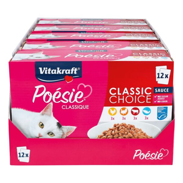 Vitakraft Poesie Classique Sauce MSC 12 x 85 g