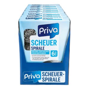 Priva Scheuerspirale 6 Stück