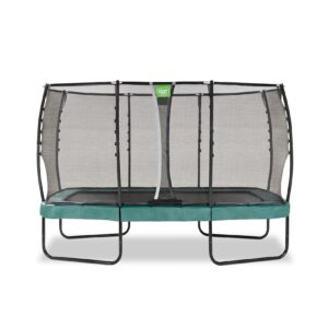 EXIT Allure Premium Trampolin 214x366cm - grün