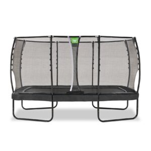 EXIT Allure Premium Trampolin 244x427cm - schwarz