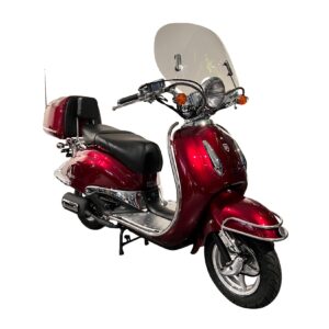 Alpha Motors Motorroller Retro Firenze Limited 125 ccm 85 km/h EURO 5 weinrot