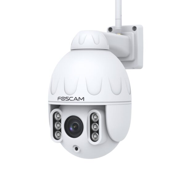 FOSCAM SD4 4 MP Dual-Band WLAN PTZ Dome Überwachungskamera mit 4-fach optischem Zoom