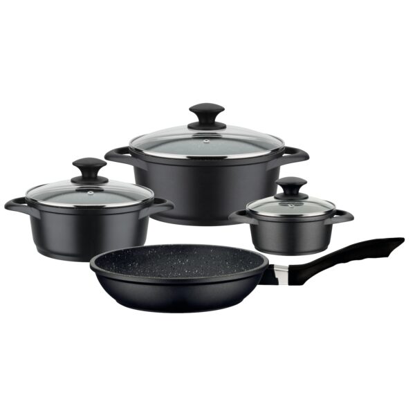 Kochtopf-Set Gourmet Granit 7-tlg.