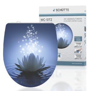 Schütte Duroplast HG WC Sitz WATER LILY