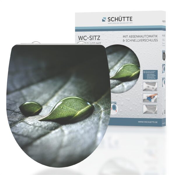 Schütte Duroplast HG WC Sitz RAIN DROP