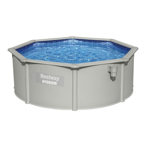 Bestway® Hydrium™ Stahlwandpool Komplett-Set mit Sandfilteranlage Ø 360 x 120 cm