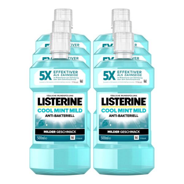 Listerine Mundspülung Cool Mint Mild 500 ml