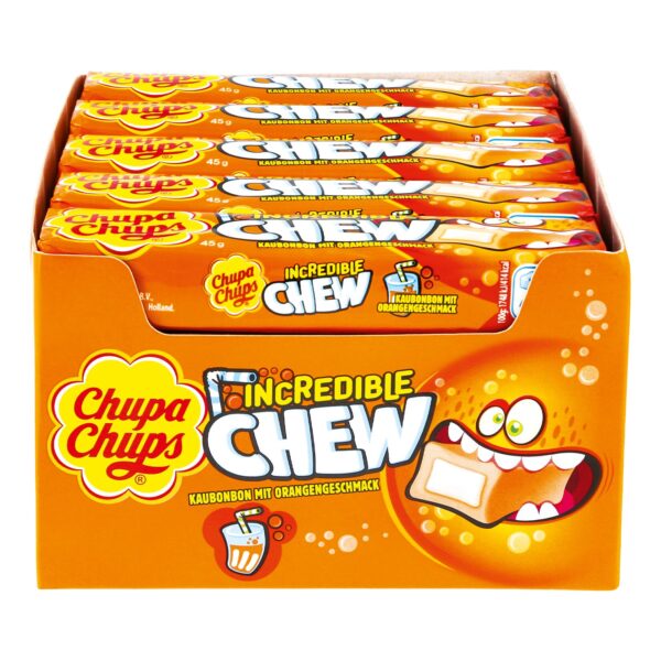 Chupa Chups Incredible Chew Orange 45 g