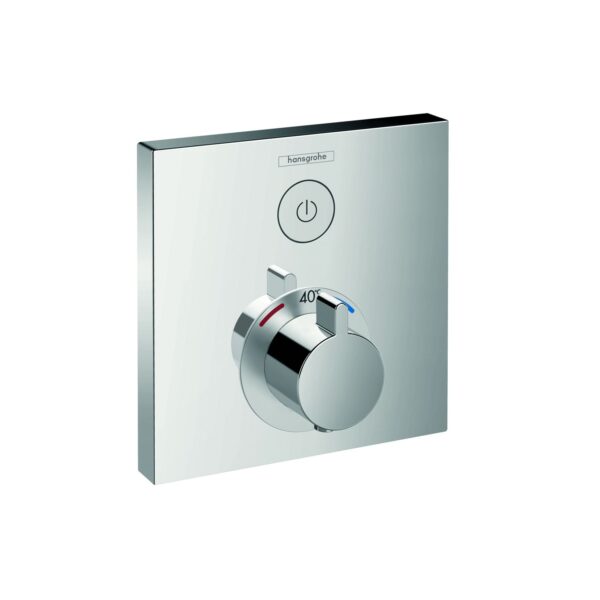 HansGrohe Thermostat Unterputz ShowerSelect Fertigset 1 Verbraucher chrom