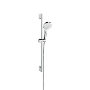 HansGrohe Brausenset Crometta 1jet/Unica 650mm weiß/chrom