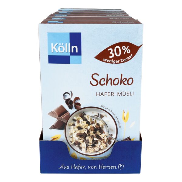 Kölln Schoko Müsli weniger Zucker 600 g