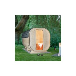 HOME DELUXE Outdoor Sauna CUBE L