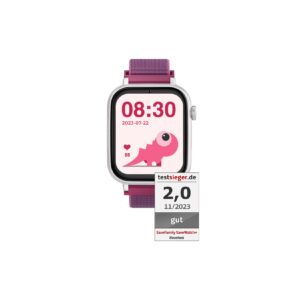 SaveFamily Kinder Smartwatch SaveWatch+ Himbeer