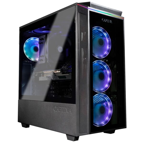 Captiva PC Highend Gaming R76-594   AMD Ryzen 7 5700X   32GB DDR4 RAM   NVIDIA RTX 4080 16GB GDDR6X   SSD 2TB M.2 NVMe   Windows 11 Home